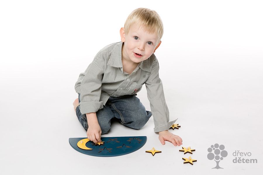 Puzzle nocní obloha
